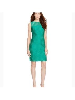 Lauren Ralph Lauren Green Lace Dress